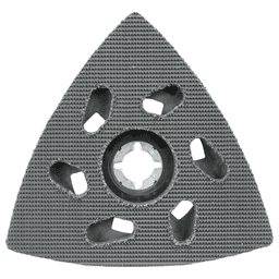 3-3/4" Starlock Oscillating Multi-Tool Hook/Loop Delta Triangle Sanding Pad Main - Image