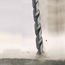 1/2" x 6" Carbide Tipped Percussion Masonry Hammer Drill Bit Alt 3 - Image
