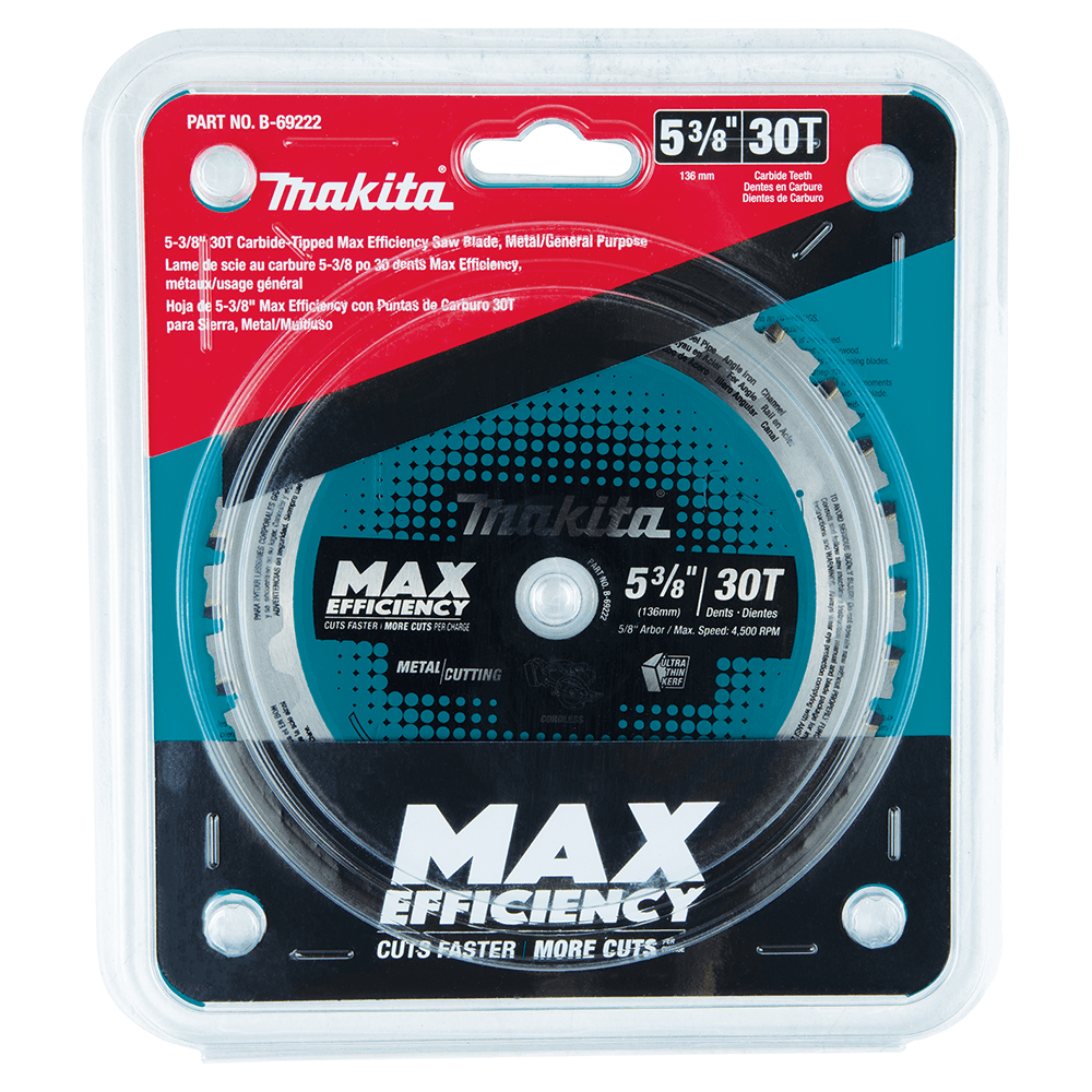 5-3/8" x 30 Teeth General Purpose Cross-Cut Max Efficiency Saw Blade Alt 1 - Image
