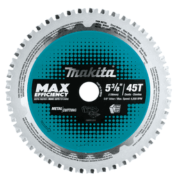 5-3/8" x 45 Teeth Cross-Cut Max Efficiency Saw Blade Main - Image