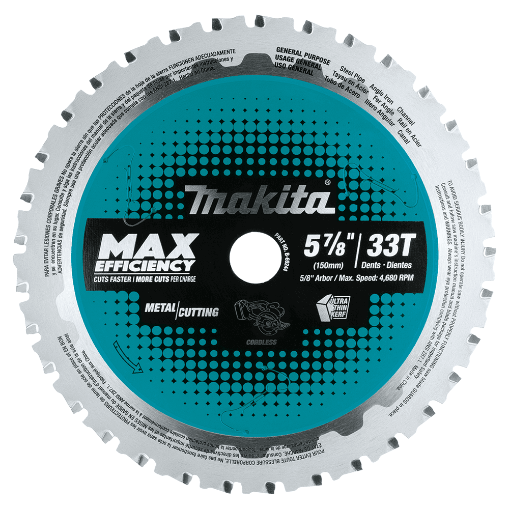 5-7/8" x 33 Teeth General Purpose Cross-Cut Max Efficiency Saw Blade Main - Image