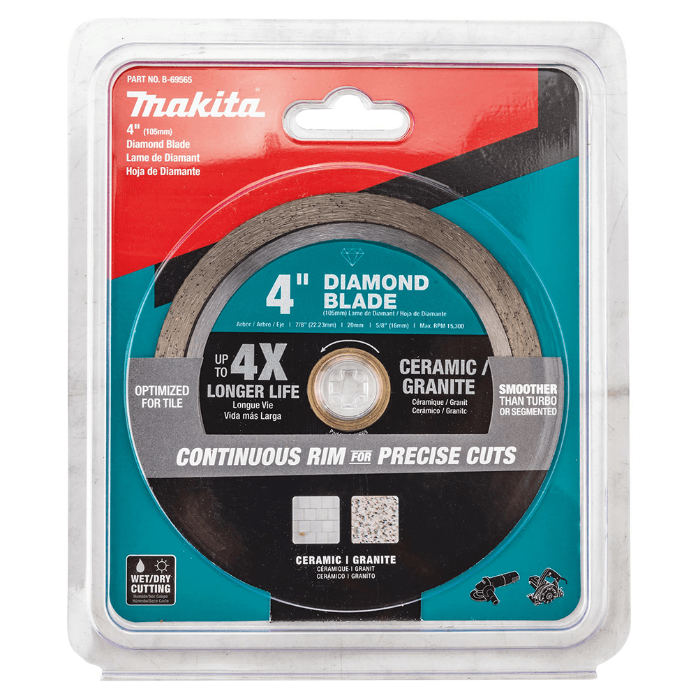 4" Continuous Rim General Purpose Diamond Blade Alt 1 - Image