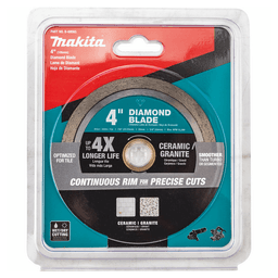 4" Continuous Rim General Purpose Diamond Blade Alt 1 - Image