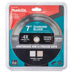 7" Continuous Rim General Purpose Diamond Blade Alt 1 - Image