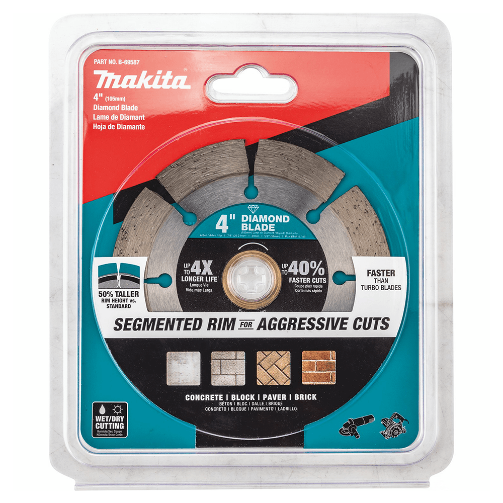 4" Segmented General Purpose Diamond Blade Alt 1 - Image