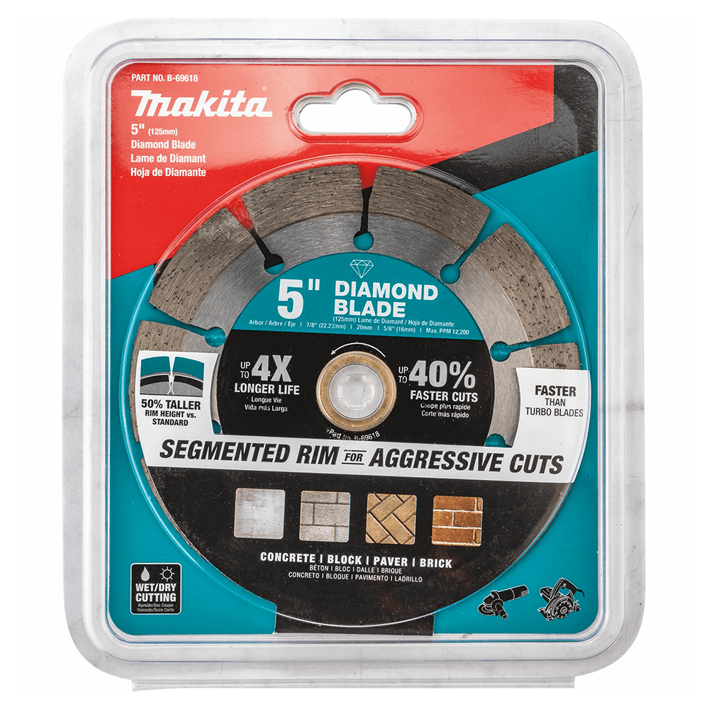 5" Segmented General Purpose Diamond Blade Alt 1 - Image