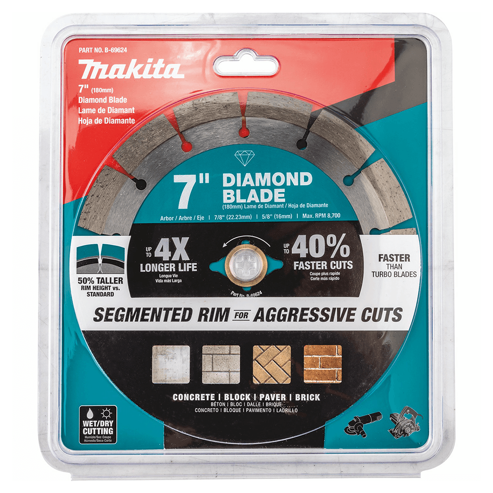 7" Segmented General Purpose Diamond Blade Alt 1 - Image