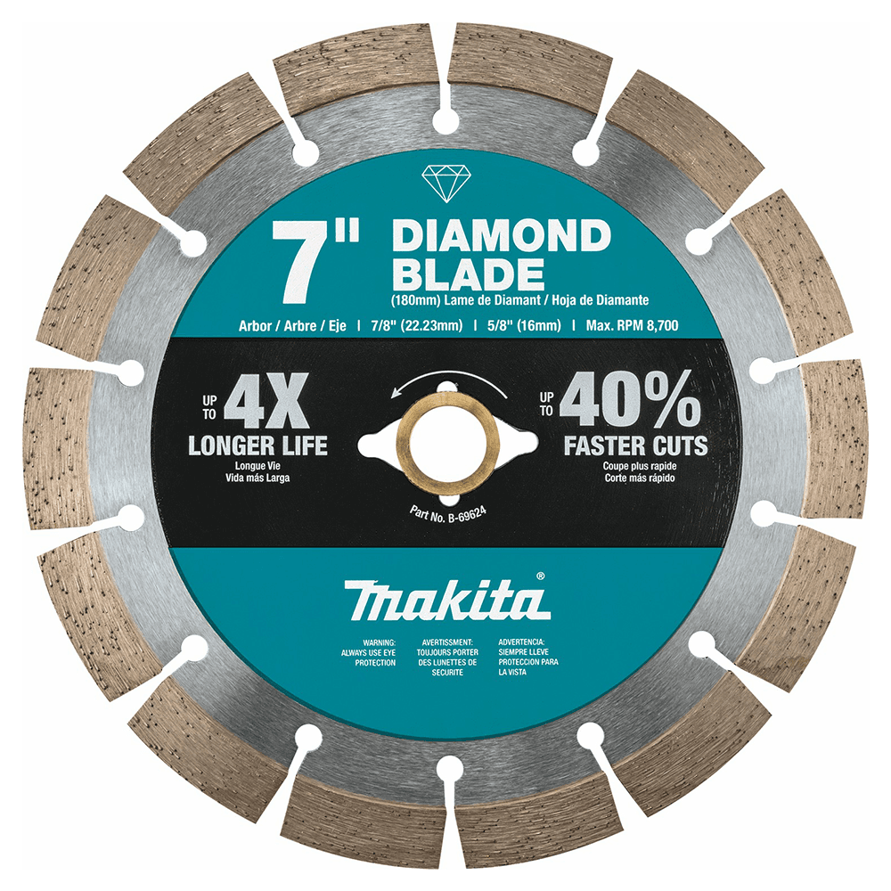 7" Segmented General Purpose Diamond Blade Main - Image