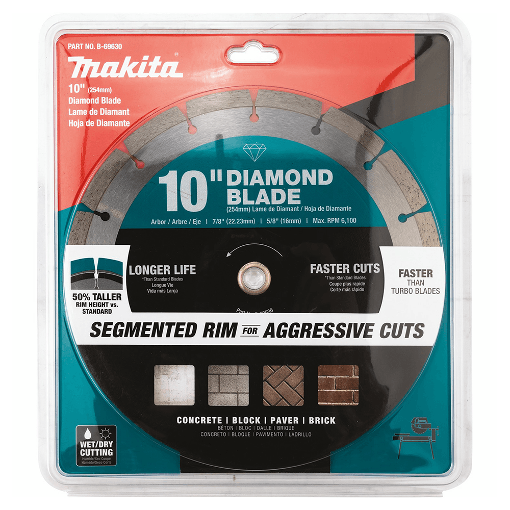 10" Segmented General Purpose Diamond Blade Alt 1 - Image