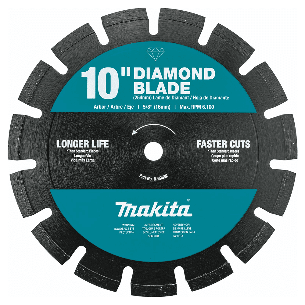 10" Segmented Dual Purpose Diamond Blade Main - Image