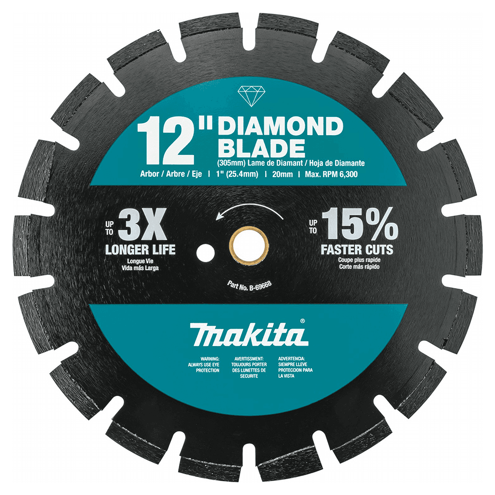 12" Segmented Dual Purpose Diamond Blade Main - Image