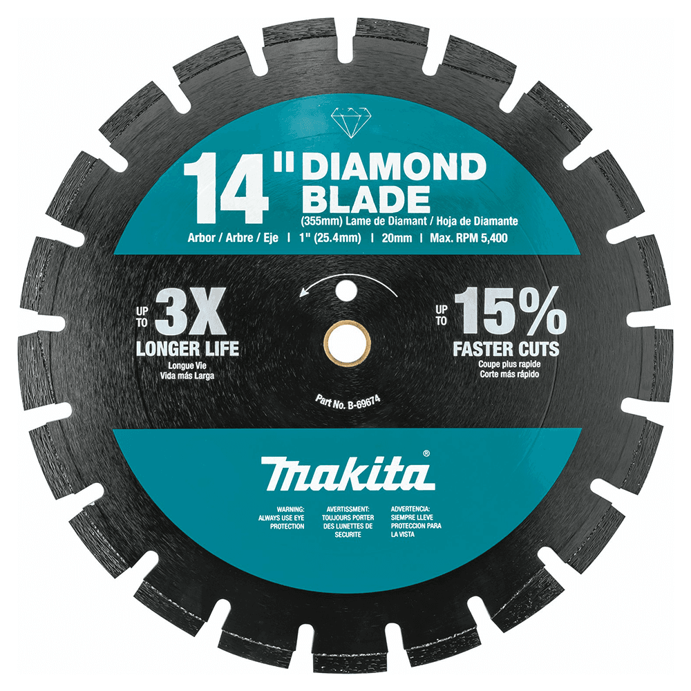 14" Segmented Dual Purpose Diamond Blade Main - Image