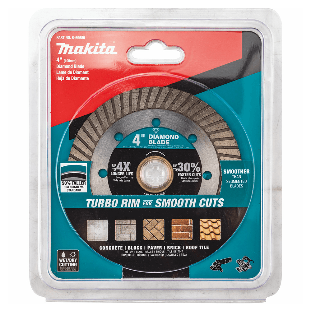 4" Turbo General Purpose Diamond Blade Alt 1 - Image