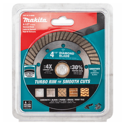 4‑1/2" Turbo General Purpose Diamond Blade Alt 1 - Image