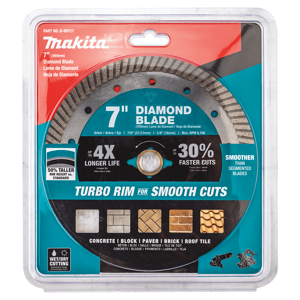 7" General Purpose Turbo Diamond Blade Alt 1 - Image