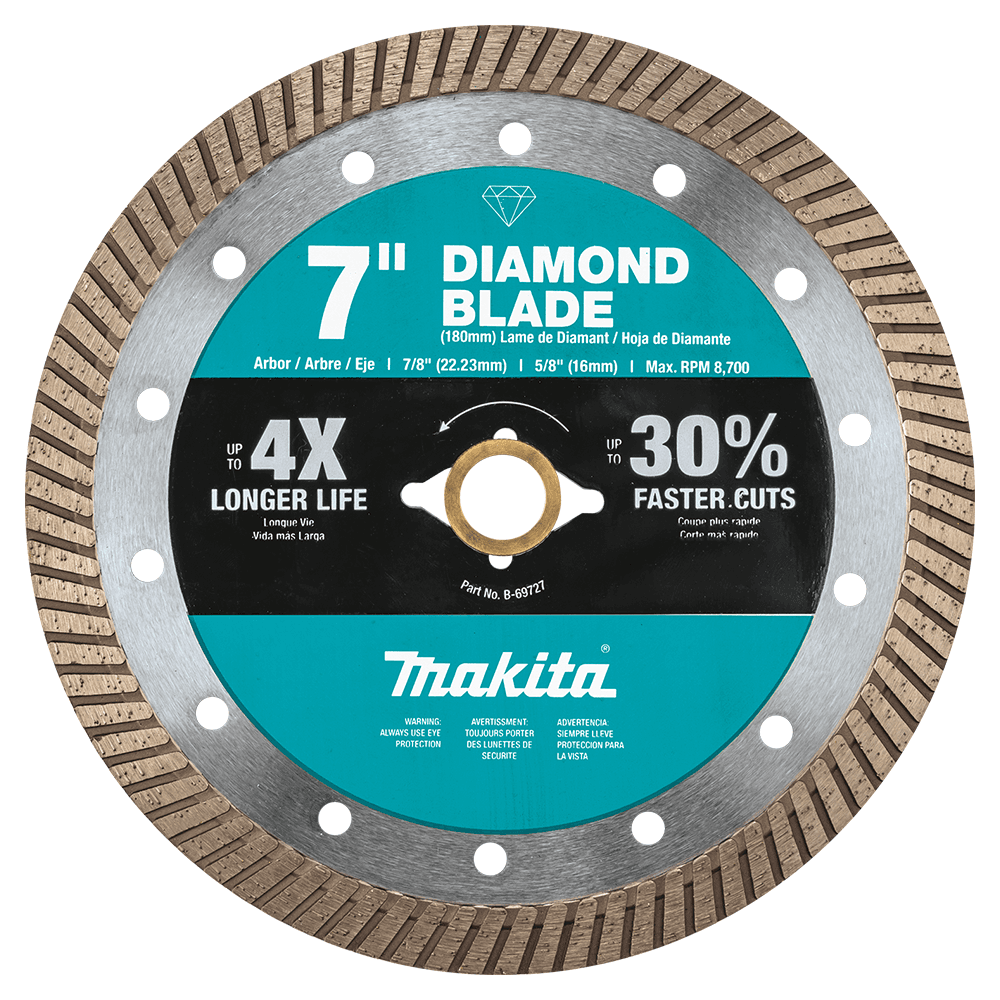 7" General Purpose Turbo Diamond Blade Main - Image