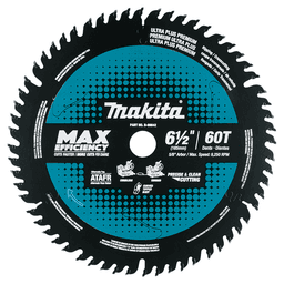 6-1/2" x 60 Teeth Carbide-Tipped Max Efficiency Miter Saw Blade Main - Image