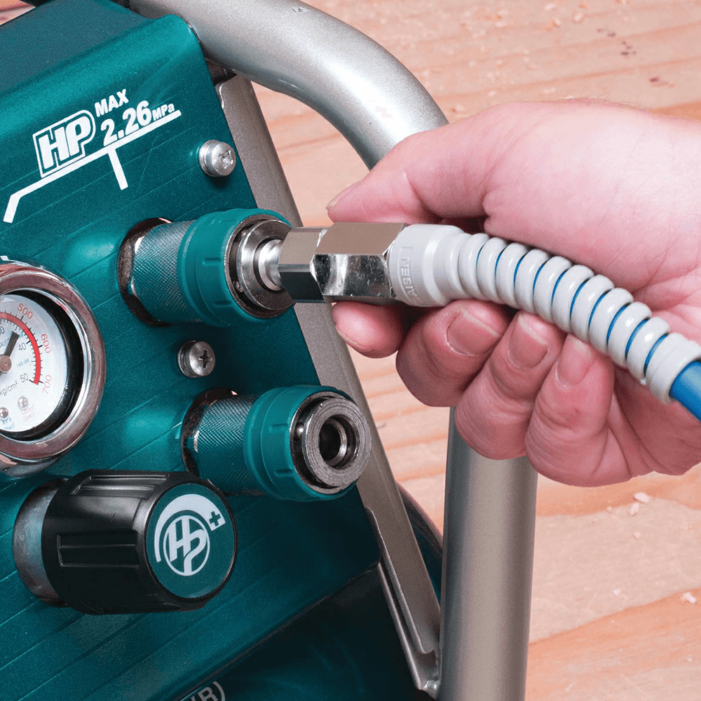 100' High Pressure Hose with Fittings Alt 3 - Image