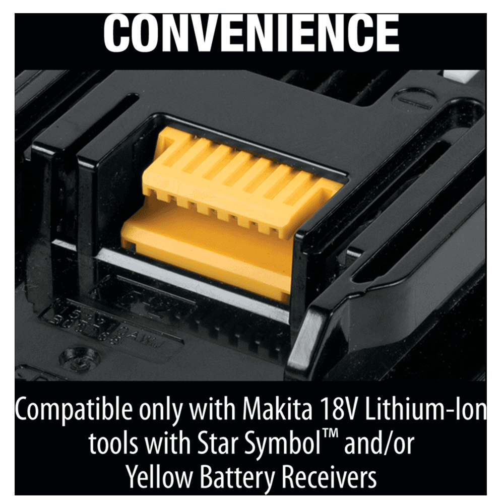 Makita 18V LXT battery pack with 2.0Ah capacity