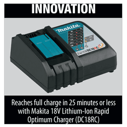 Makita 18V LXT 2 AH Compact Lithium-Ion Battery with Power Indicator