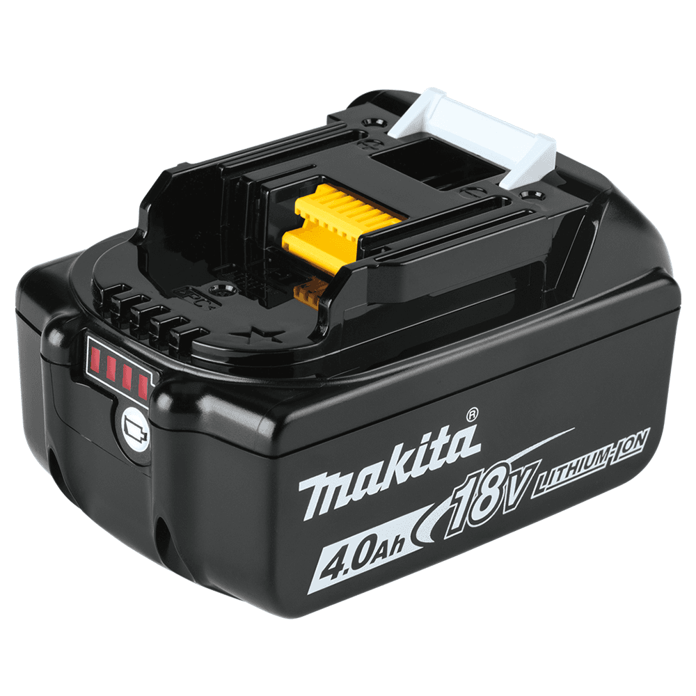 Makita 18V Lithium-Ion Battery- ready for use after long periods of storage