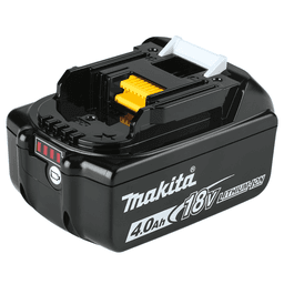 Makita 18V Lithium-Ion Battery- ready for use after long periods of storage