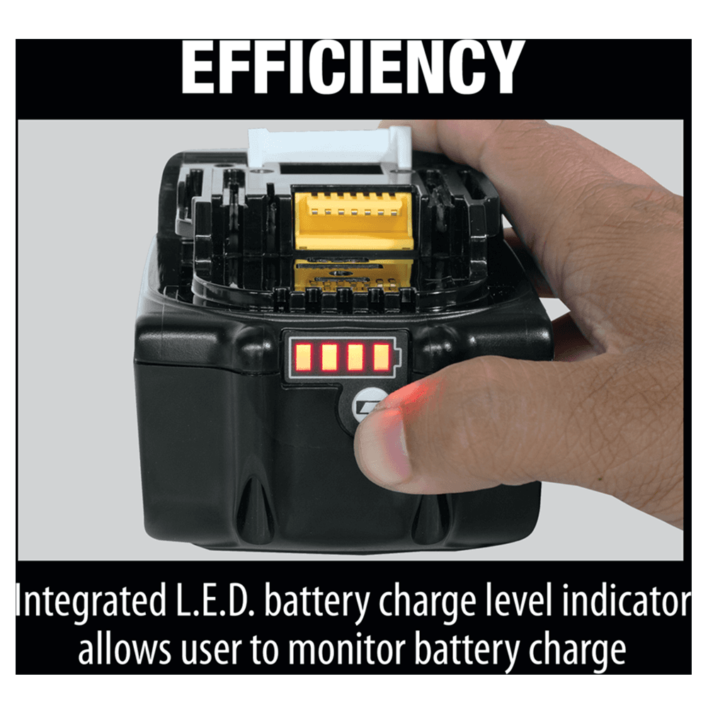 Makita BL1840 Lithium-Ion Battery- 35% more runtime per charge