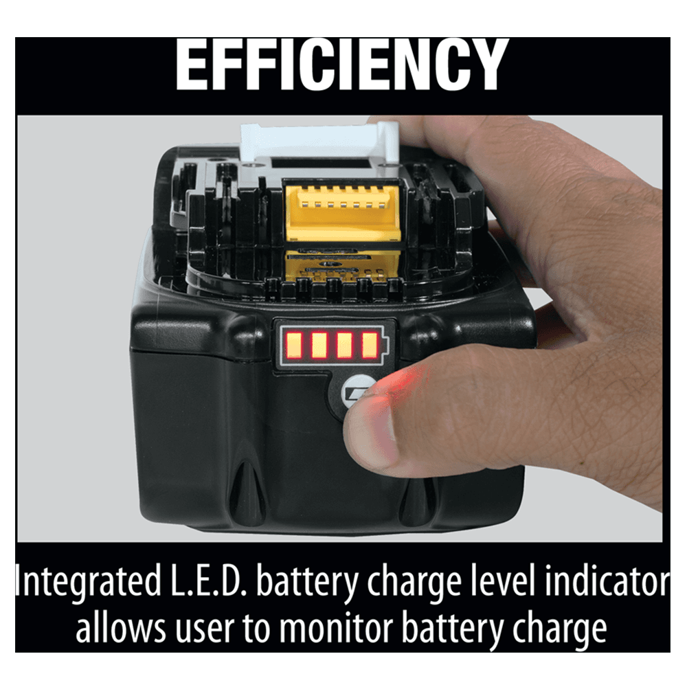 Makita 18V LXT Lithium-Ion Battery with Impact-Resistant Outer Case