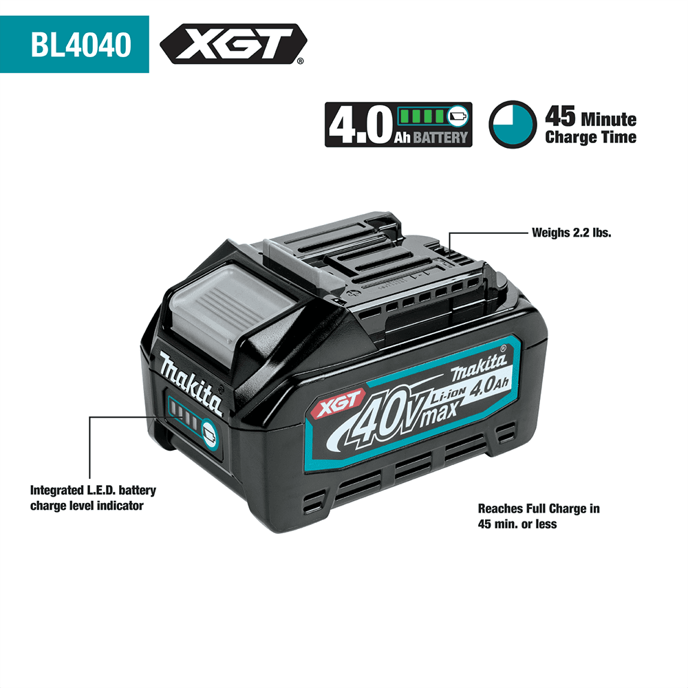 40V Max XGT 4.0Ah Battery/Charger Starter Pack Alt 3 - Image