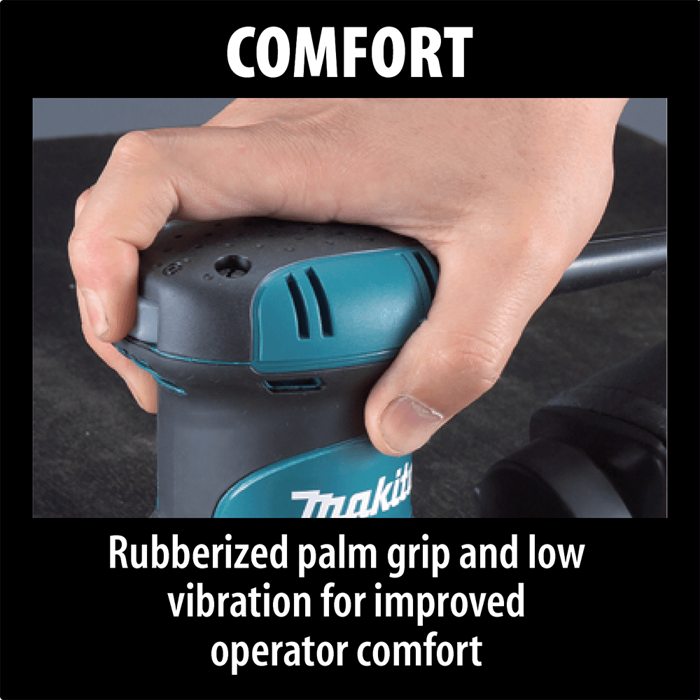 4-13/16" Variable Speed Random Orbit Sander with Tool Case Alt 6 - Image