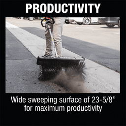 Bristle Brush Couple Shaft Attachment for XUX01Z/EX2650LH Alt 7 - Image