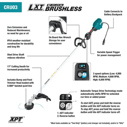 40V Max ConnectX Brushless String Trimmer Alt 1 - Image