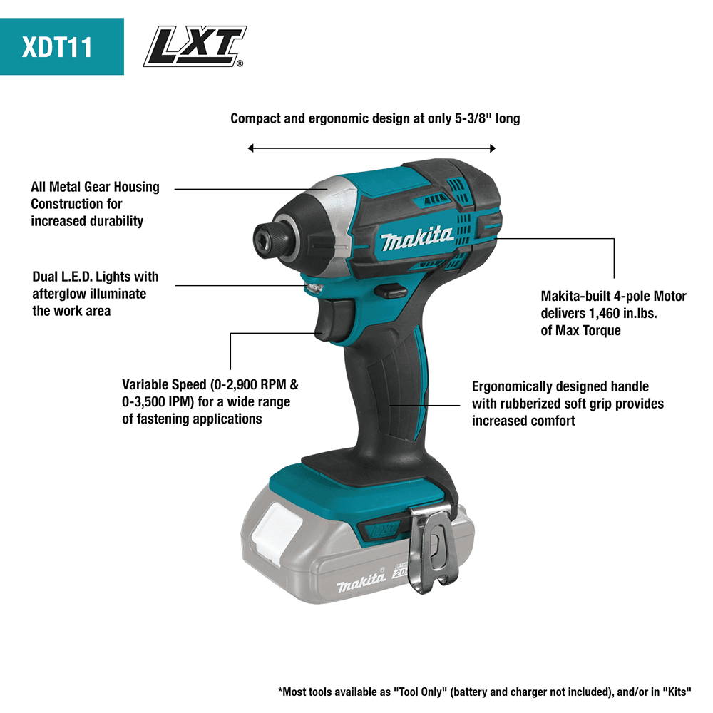 18V LXT Lithium-Ion Compact Cordless 2-Piece Combo Kit (1.5Ah) Alt 18 - Image