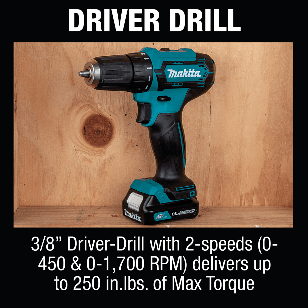 1.5 Ah 12-Volt MAX CXT Lithium-Ion Cordless Drill Driver and Impact Driver Combo Kit  (2-Piece)
