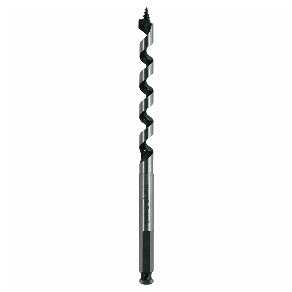 3/8" x 6" Ship Auger Bit, 5/16" Shank Main - Image