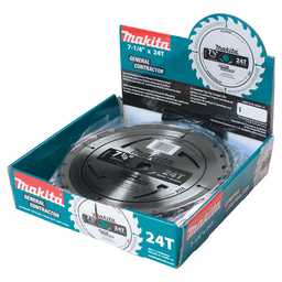 7-1/4" x 24 Teeth Cross-Cut/Rip Circular Saw Blade (10/Pack) Alt 2 - Image