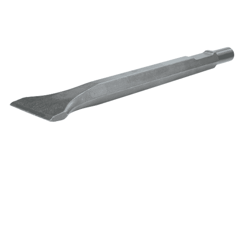 2" x 12" Scaling Chisel, Spline or 3/4" Hex - 21/32" Round Alt 2 - Image