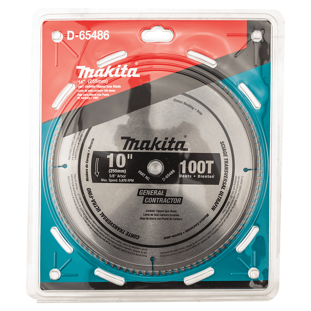 10" x 100 Teeth Polished Miter Saw Blade for Ultra-Fine Crosscutting Alt 1 - Image