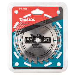 6-1/2" x  24 Teeth Cross-Cut/Rip/Miter General Purpose Circular Saw Blade Alt 1 - Image