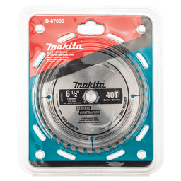 6-1/2" x 40 Teeth Cross-Cut/Rip/Miter Circular Saw Blade Alt 1 - Image