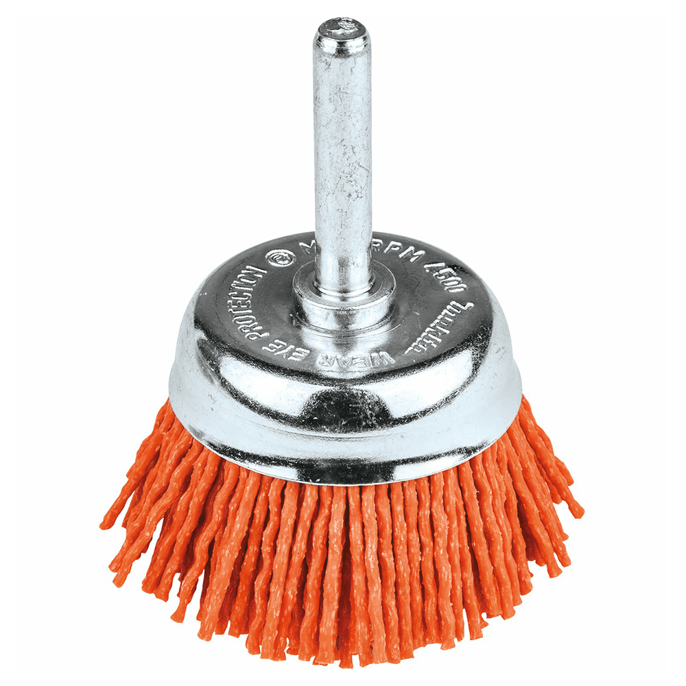 2" 80 Grit Nylon Cup Brush Main - Image