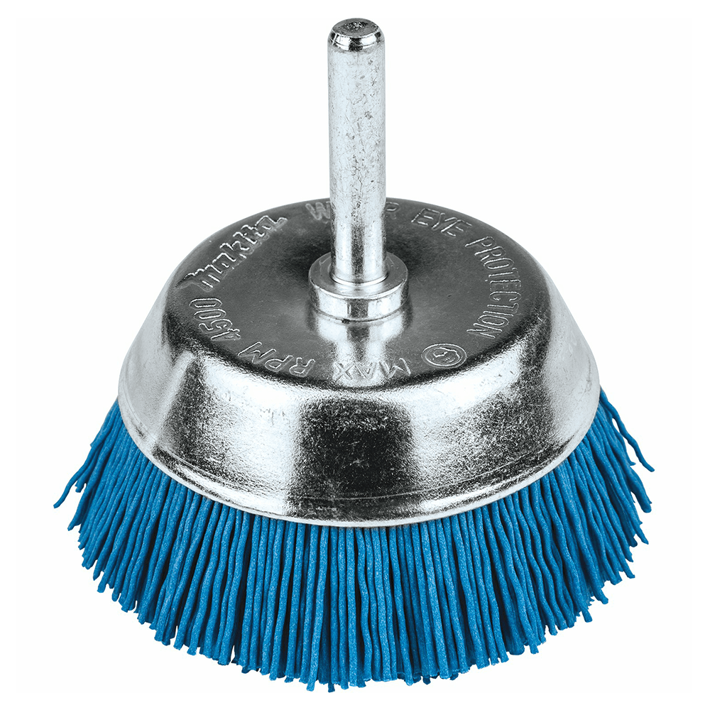 2-1/2" 240 Grit Nylon Cup Brush Main - Image