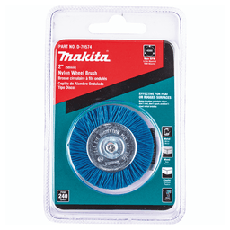 2" 240 Grit Nylon Wheel Brush Alt 1 - Image