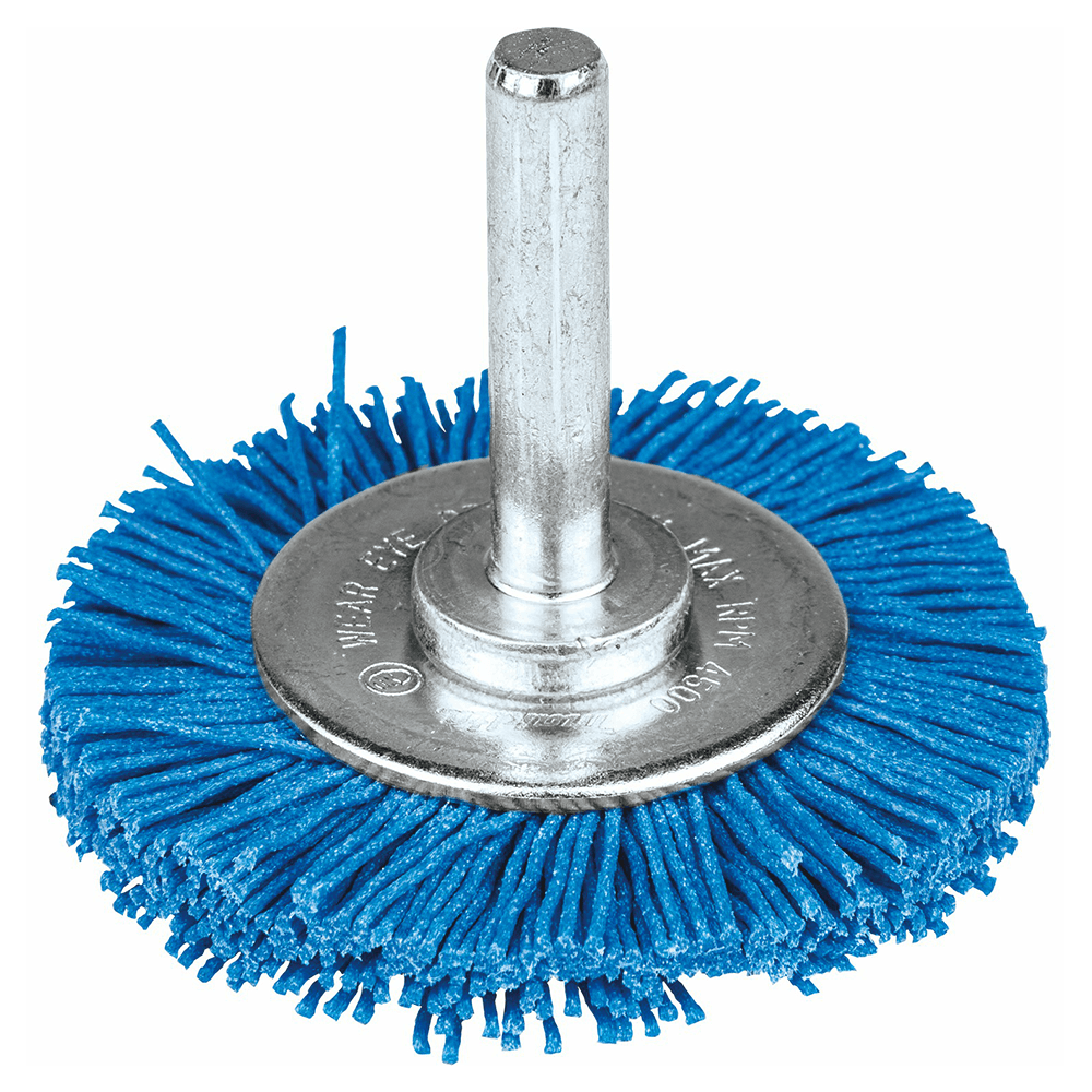 2" 240 Grit Nylon Wheel Brush Main - Image