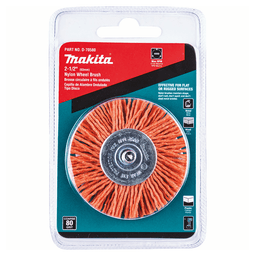 2-1/2" 80 Grit Nylon Wheel Brush Alt 1 - Image