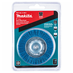 3" 240 Grit Nylon Brush Wheel Alt 1 - Image