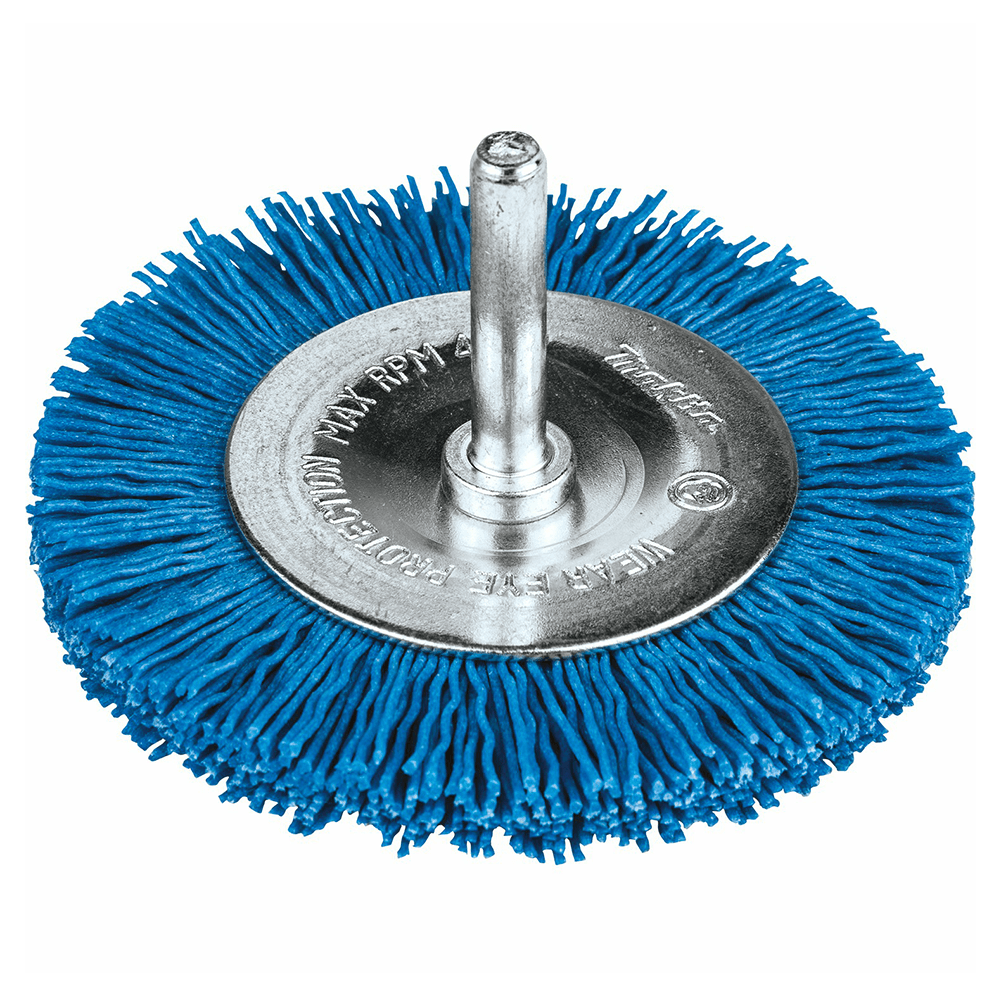 3" 240 Grit Nylon Brush Wheel Main - Image