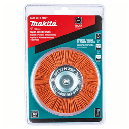 4" 80 Grit Nylon Brush Wheel Alt 1 - Image