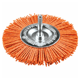 4" 80 Grit Nylon Brush Wheel Main - Image
