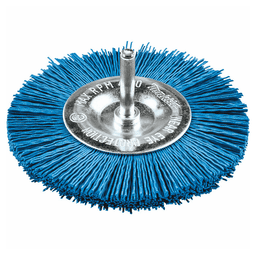 4" 240 Grit Nylon Brush Wheel Main - Image